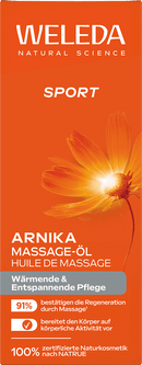 Weleda Huile Corporelle Arnica Huile de Massage, 100 ml