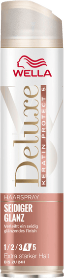 WELLA Deluxe Haarspray Zijdeachtige glans, extra sterke fixatie, 250 ml
