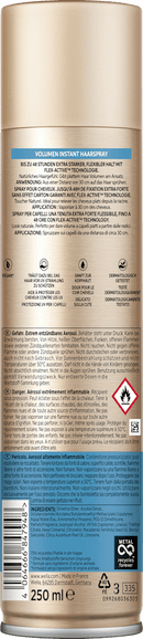 wellaflex Haarspray Instant Volume, extra sterke fixatie, 250 ml