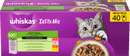Nourriture humide pour chats Whiskas Choix du chef en sauce, Tasty Mix Multipack (40 x 85 g), 3,4 kg