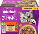 Nourriture humide pour chats Whiskas Country Collection en sauce, Tasty Mix Multipack (24 x 85 g), 2,04 kg