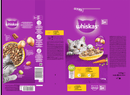 Croquettes Whiskas au poulet pour chats adultes de 1 an et plus, 1,9 kg