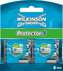 WILKINSON SWORD Scheermesjes, Protector 3, 8 stuks