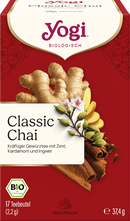 YOGI TEA Thé aux épices ayurvédiques, classique à la cannelle, cardamome et gingembre, 37,4 g