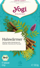 YOGI TEA Kruidenthee "Keelverwarmer" met zoethout, venkel & tijm (17 zakjes), 32,3 g