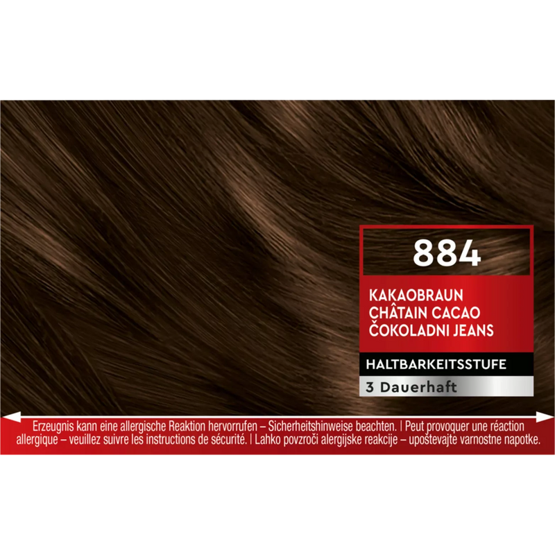 Schwarzkopf Brillance Haarkleur cacaobruin 884