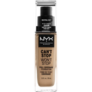 NYX PROFESSIONAL MAKEUP Fond de teint Can't Stop Won't Stop 24 heures de fard neutre 10.3, 30 ml