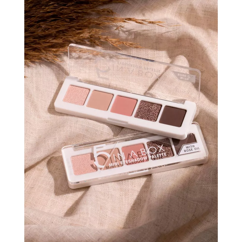 Catrice Oogschaduwpalette 5 In a Box Mini 020 Soft Rose Look, 4 g