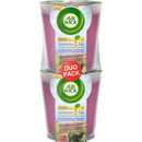 AirWick Geurkaars in glas Blackberry Blossom & Wild Fig, 2 stuks