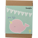 lumilu Nachtlampje sea life Narwal, 100 g
