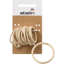 ebelin Haarelastiekjes klein/dun blond, 15 stuks.