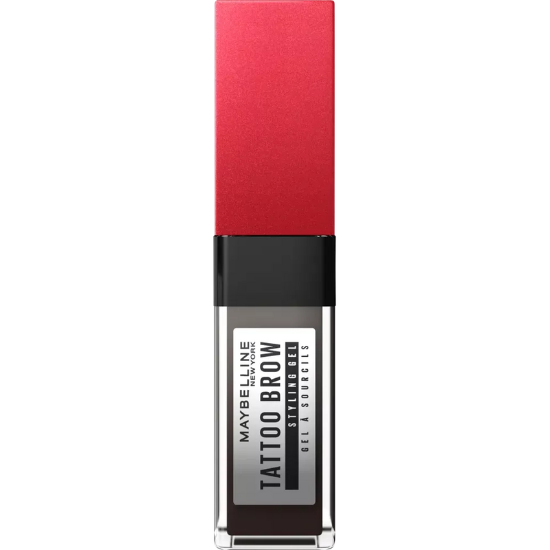 Maybelline New York Wenkbrauw Gel Tattoo Brow 36H 262 Diep Zwartbruin, 6 ml