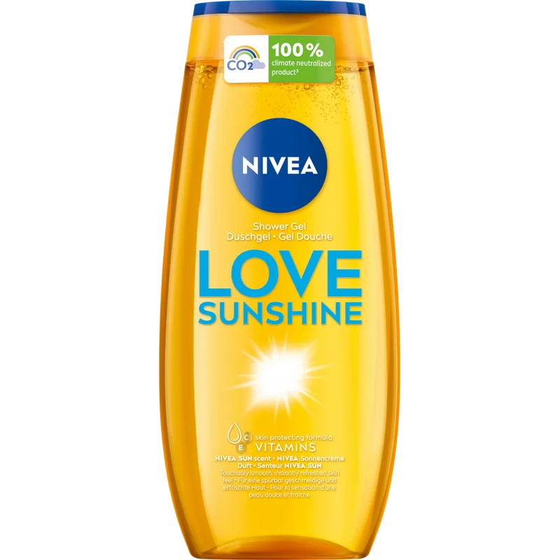 NIVEA Douchegel Love Sunshine, 250 ml