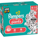 Pampers Baby Pants Baby Dry Gr.6 Extra Large (14-19 kg) Édition limitée Paw Patrol, boîte mensuelle, 138 pièces.