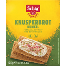 Schär Brood, donker knapperig brood, glutenvrij, 125 g