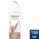 Déodorant anti-transpirant Rexona Protection maximale Citron vert et nénuphar, 150 ml