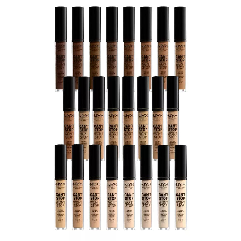 NYX PROFESSIONAL MAKEUP Concealer Can't Stop Won't Stop Contour Cappuchino 17, 3.5 ml