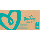 Pampers Luiers Baby Dry Gr.8 Extra Large, 17+kg, maandbox, 100 stuks