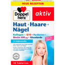 Doppelherz Huid + Haar + Nagels tabletten (30 stuks), 19,9 g