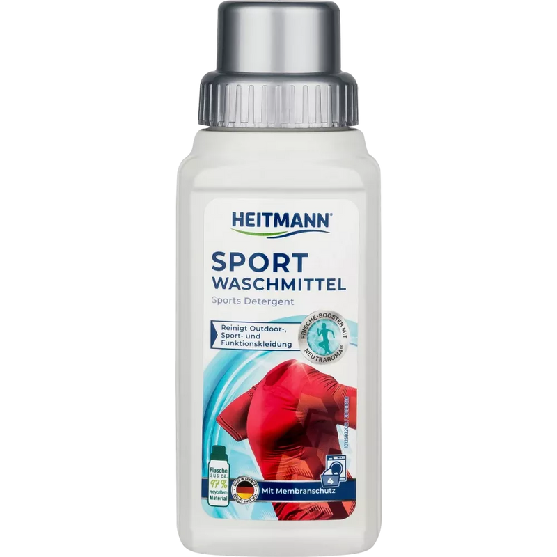 Heitmann Sportwasmiddel, 250 ml
