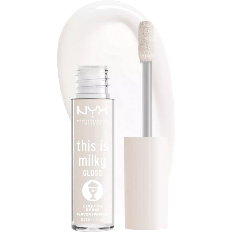 NYX PROFESSIONAL MAKEUP Lip Gloss This Is Milky Gloss 16 Coquito Shake, 4 ml
