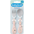 Babylove couverts rose, 1 pièce