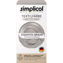Simplicol Peinture textile intense marron café glacé, 1 pièce