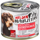 Dein Bestes Honden Natvoer, Heldenmahlzeit, 100 % Puur Groentenmix met Appel, 175 g