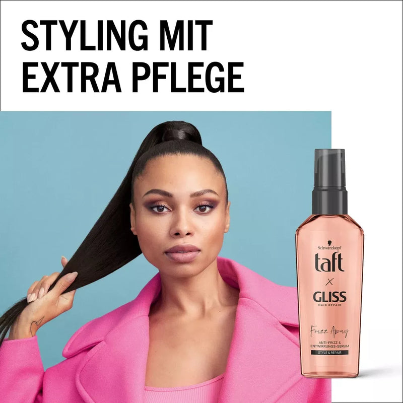 Schwarzkopf taft Haarserum taft x Gliss Frizz Away, 75 ml