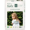 Naty Couches Eco by Naty taille 6 (16+kg), 17 pièces