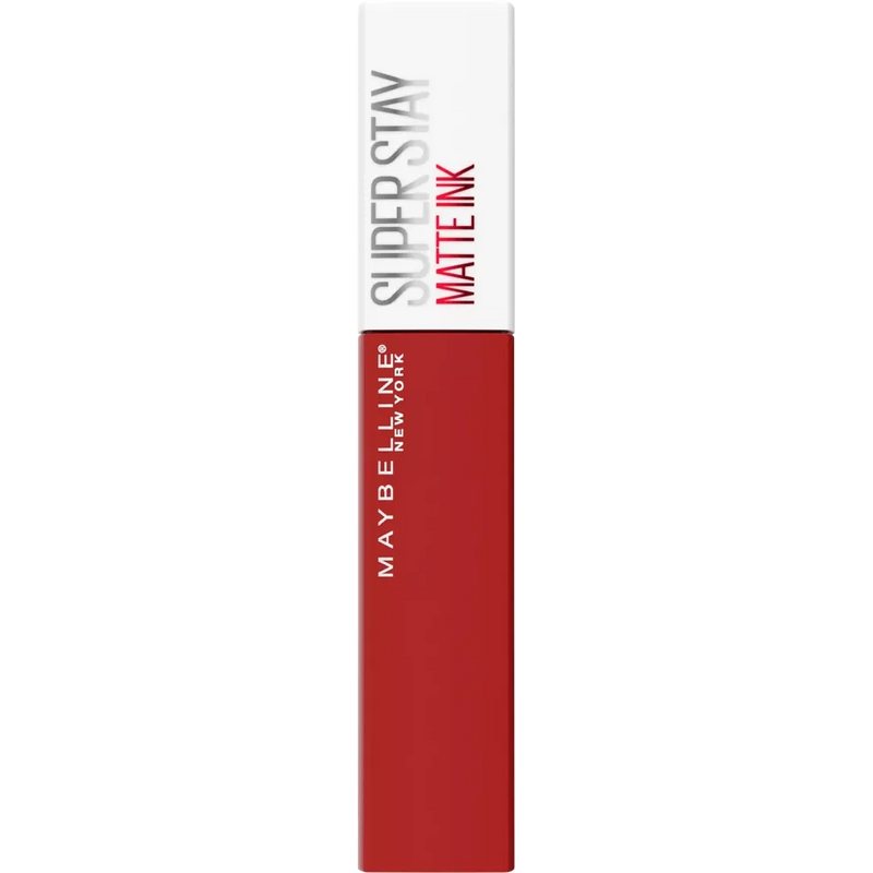 Maybelline New York Rouge à lèvres Super Stay Matte Ink Spiced Up 335 Hustler, 5 ml