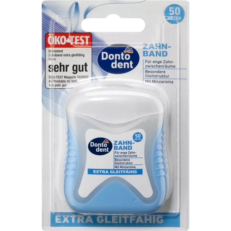 Dontodent Dontodent tandtape extra glad, 50 m, 50 m