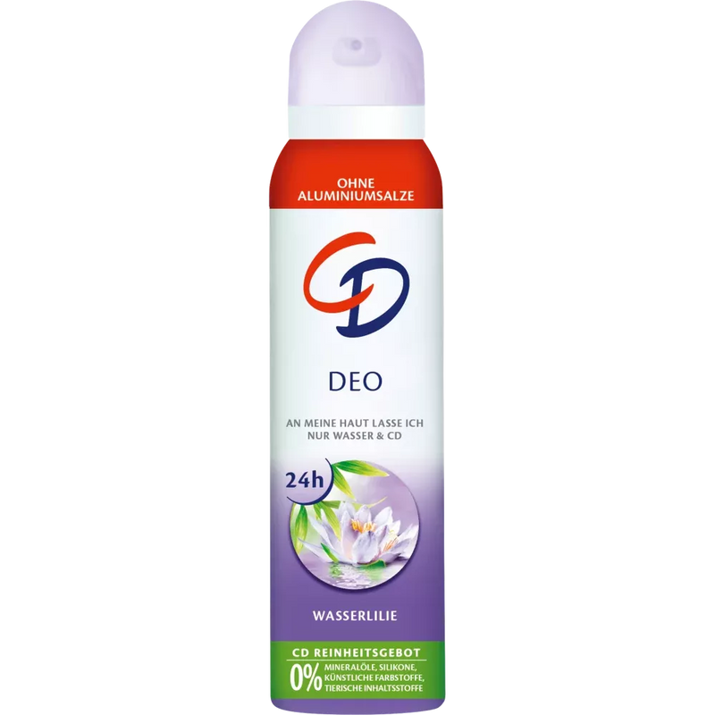 CD Deo Spray Deodorant Waterlelie 24h, 150 ml