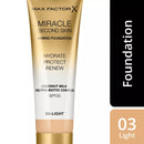 MAX FACTOR Make-up Miracle Second Skin Light 03, SPF 20, 30 ml