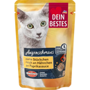Dein Bestes Natvoer voor katten, Eye Feast Rijk aan kip met paprikasaus, 100 g