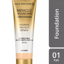 MAX FACTOR Makeup Miracle Second Skin Fair 01, FPS 20, 30 ml