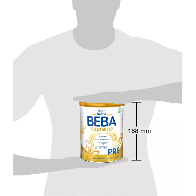 Nestlé BEBA BEBA supreme zuigelingenmelk PRE melkpoeder (vanaf 0 maanden), 800g