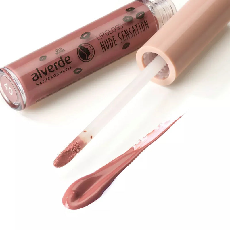 alverde NATURKOSMETIK Lipgloss Nude Sensation 40, 5 ml