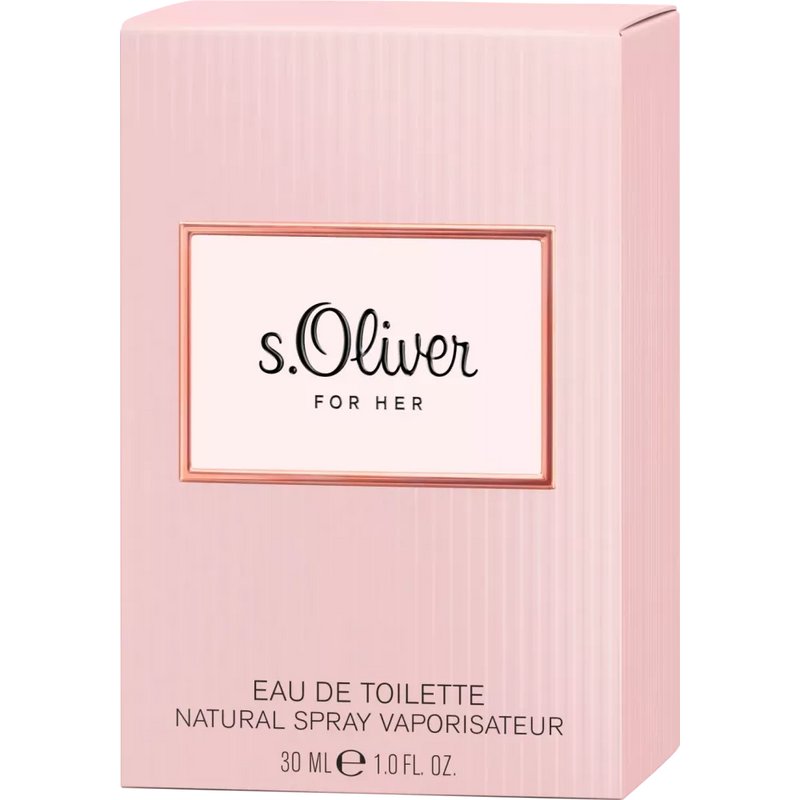 s.Oliver Eau de Toilette For Her, 30 ml