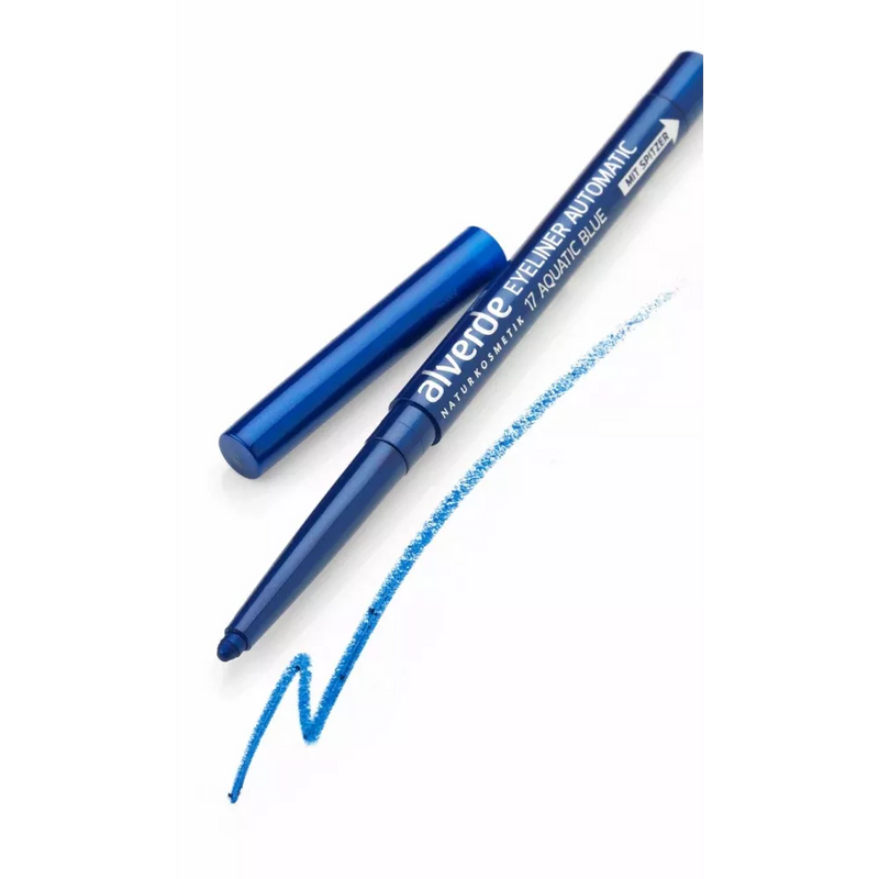alverde NATURKOSMETIK Kajal Eyeliner aquatic blauw 17, 0.3 g