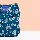 Bambino Mio Couche lavable miosolo All-in-One, chat confetti, 1 pièce