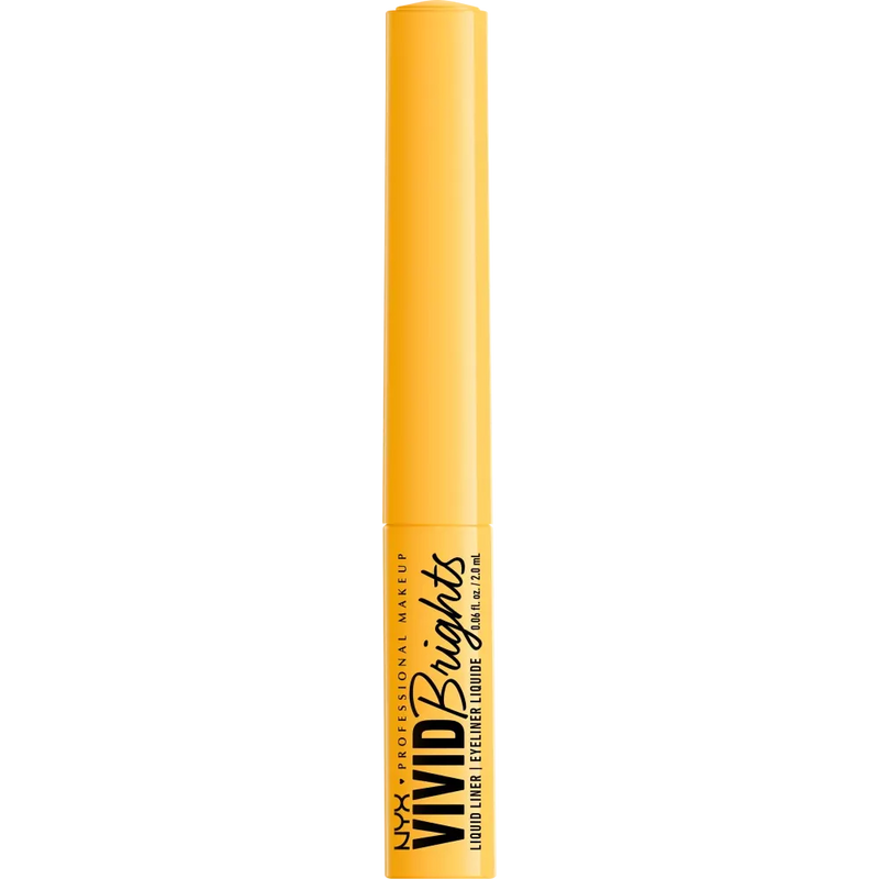 NYX PROFESSIONAL MAKEUP Eyeliner liquide Vivid Bright 03 Had Me At Yellow, 2 ml