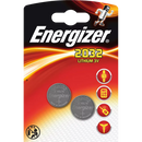 Energizer Knoopcelbatterij CR2032 3 volt lithium, 2 stuks.