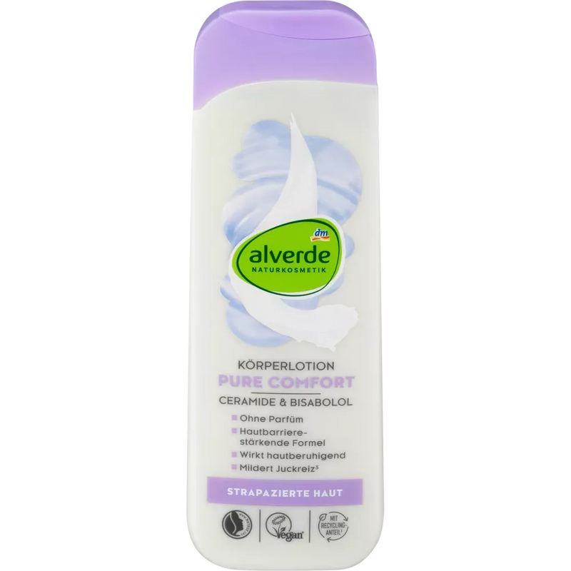 alverde NATURKOSMETIK Pure Comfort Body Lotion, 250 ml