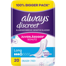 always Hygiene pads blaaszwakte Discreet Lang Big Pack, 20 stuks