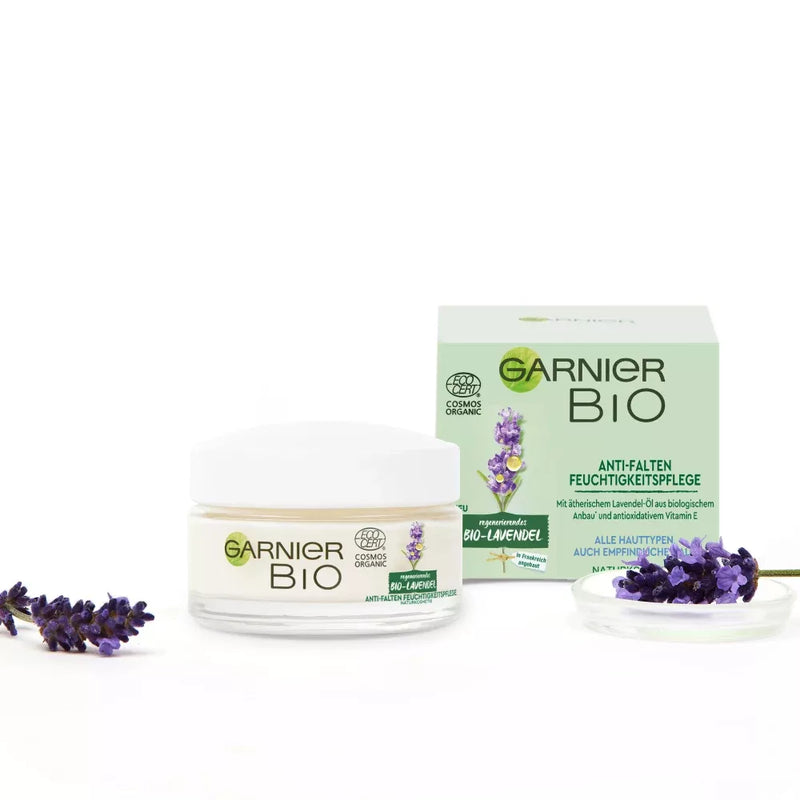 GARNIER BIO Dagcrème lavendel anti-rimpel, 50 ml