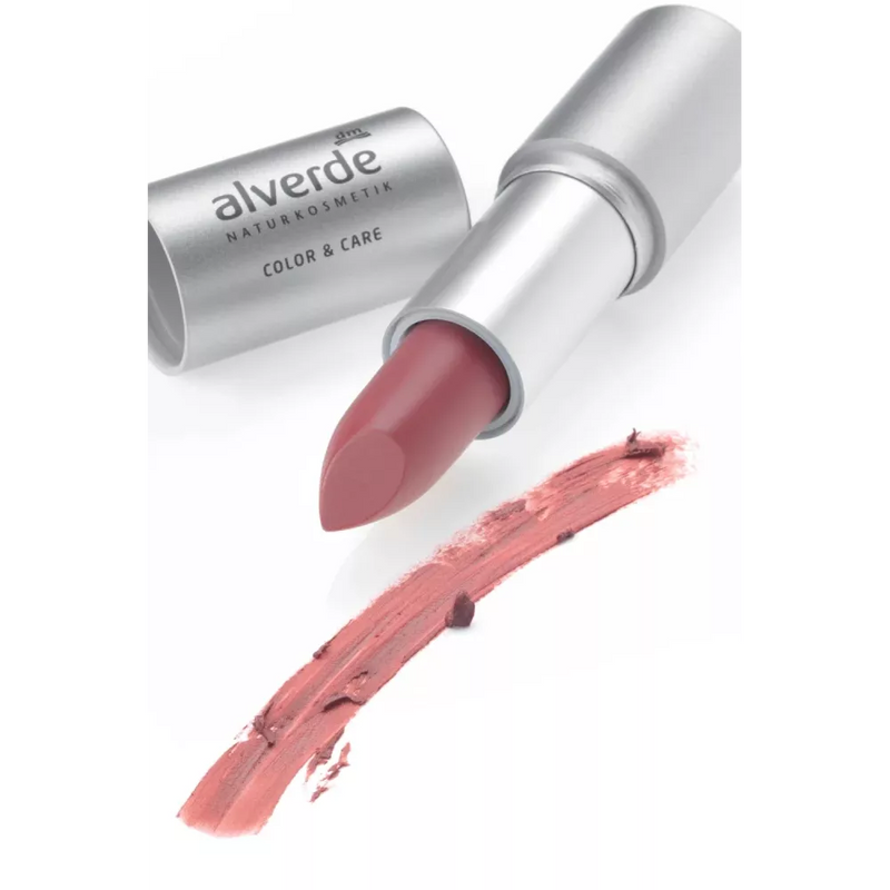 alverde NATURKOSMETIK Lipstick Color & Care Primrose 07, 4.6 g
