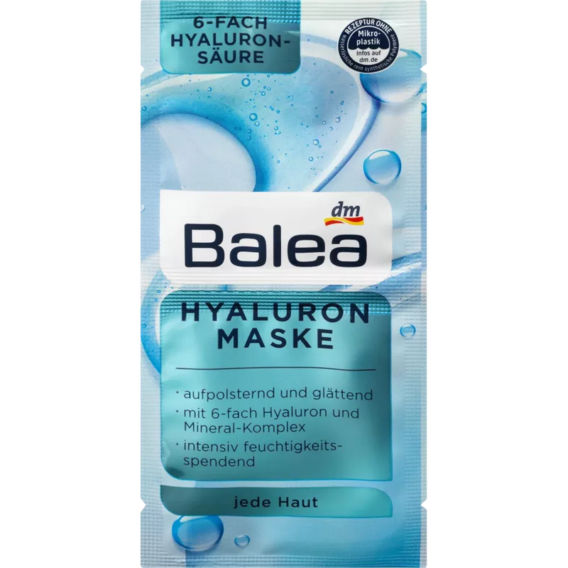 Balea Masker Hyaluron, 16 ml