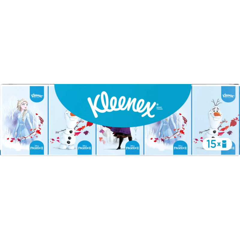 Kleenex Zakdoekjes Disney Mini 15x7, 15 stuks