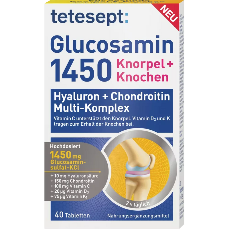 tetesept Glucosamine 1450 (40 stuks), 49,2 g